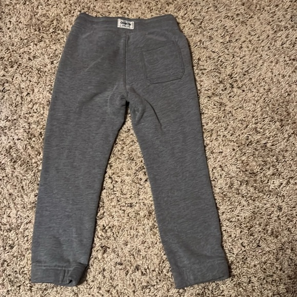 3/$10 Boys Oshkosh French Terry Pull On Jogger Pants Size 5 Gray - Picture 4 of 6